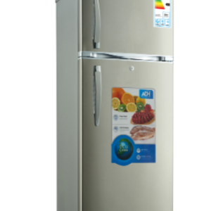 ADH 428 Liter Refrigerator, Double Door - Silver