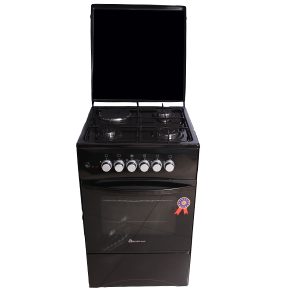 Blueflame Spark Cooker 50x50 Full Gas Cooker P5040G-B - Black