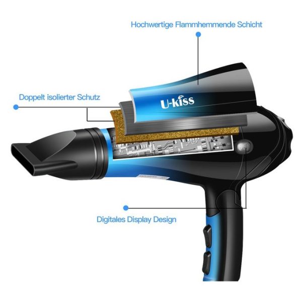 Anti Frizz Ion Fast Trockned Powerful Hair Dryer - Image 3