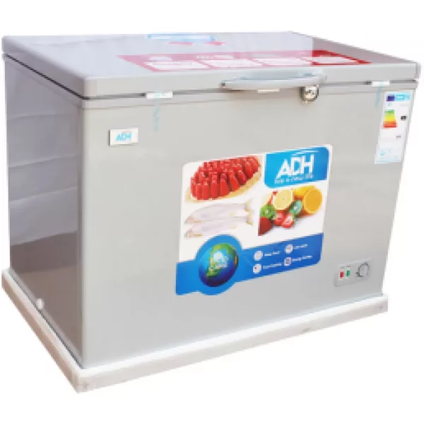 ADH 400-Litre Chest Freezer 400L Single Door Deep Freezer, BD-400 - Silver