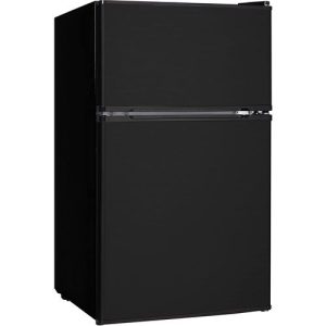 ADH 120L Double Door Refrigerator - Black