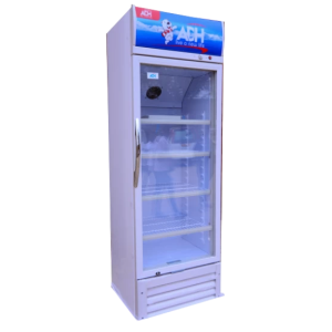 ADH 235 Liters Display Fridge - White