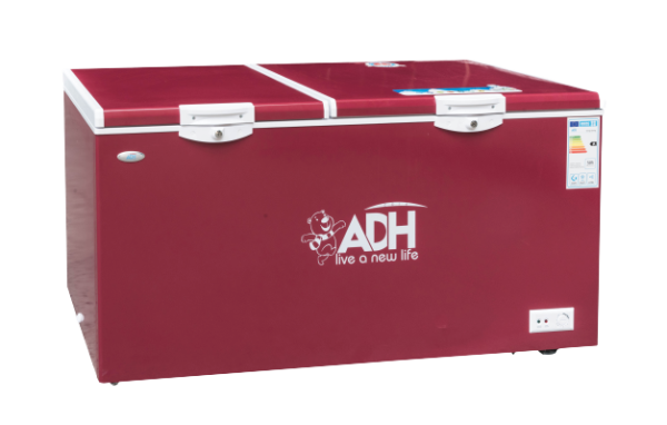 ADH 700 Liters Deep Freezer, Double Door Chest Freezer – Red