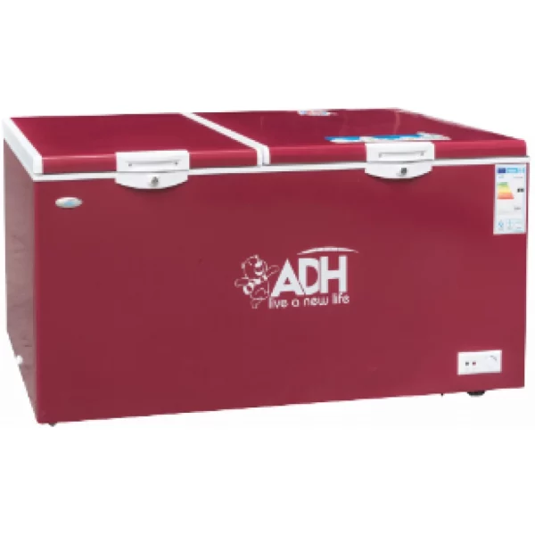 ADH 500-Litre Deep Freezer, Double Door Deep Freezer, BD-500 - Red