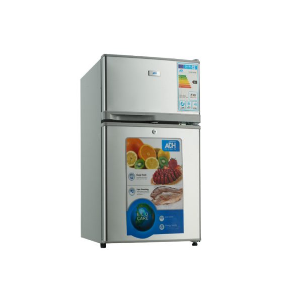 ADH 98 Litre Double Door Fridge | ADH BCD 80999 , Top Mount Freezer-Silver - Image 5