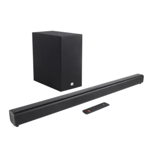 JBL Sound bar Combo, 2.1 Ch + Wireless Subwoofer + Home Theatre with Remote - Black