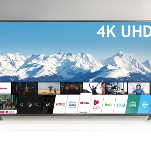 LG 55 Inch 4K UHD Smart TV HDR Black