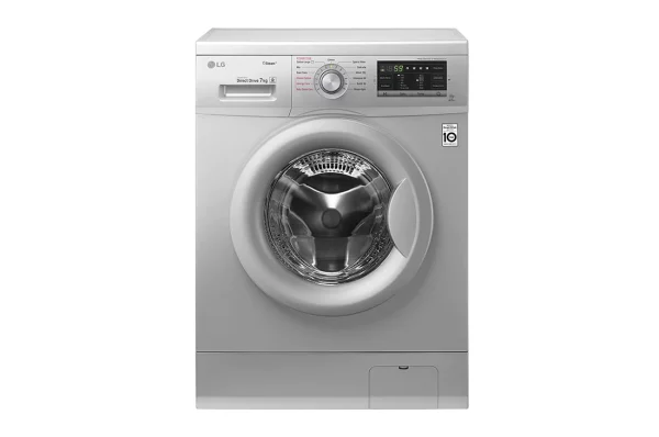 LG 7kg Front Load Washing Machine; 1200 rpm, Steam Option, 6 Motion Inverter Direct Drive Front Loader-Grey - Image 9