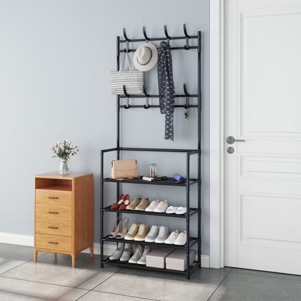 Alpha Multi Function Floor Metal Hanging Rack