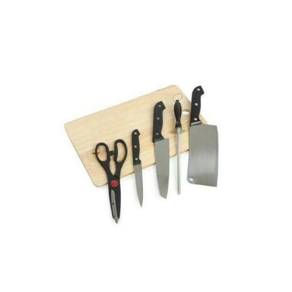 Pack Of Chopping Board &Set Of Kitchen Knives - Image 3