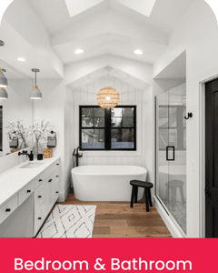 Bedroom & Bathroom