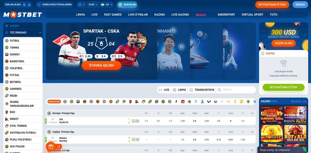 Mostbet Rəsmi Saytı: Onlayn Kazino və Bukki Mostbet Rəsmi Saytı: Onlayn Kazino və Bukki