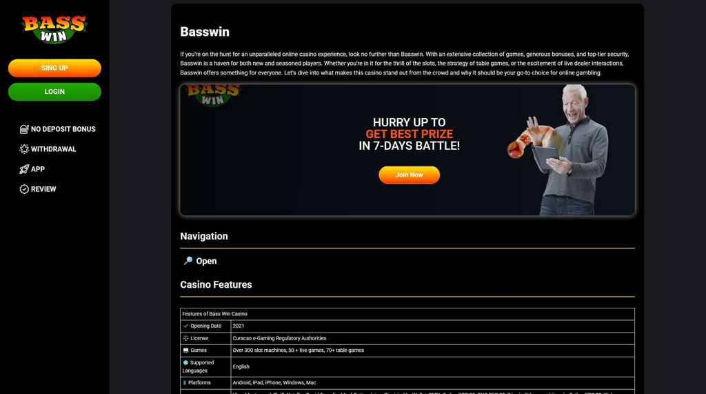 Bass Win Review 2025 Bass Win Review 2025